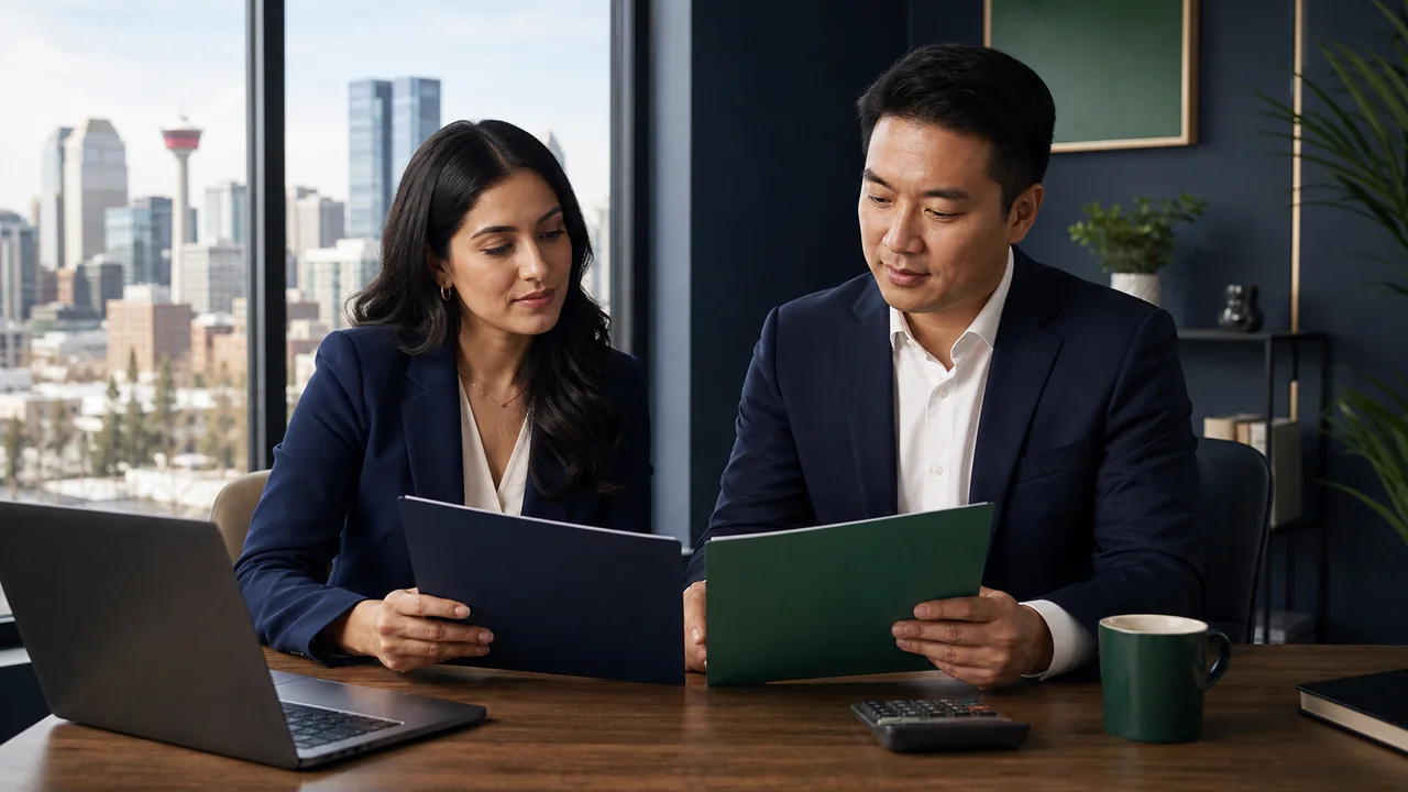 Corporate owner and CPA comparing salary and dividend planning options